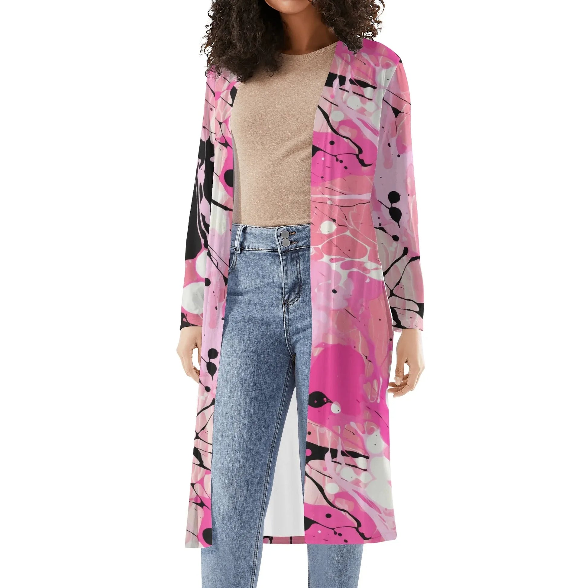 langer-leichter-pink-splash-kimono-cardigan-cardigan-jlr-design-2 - JLR Design