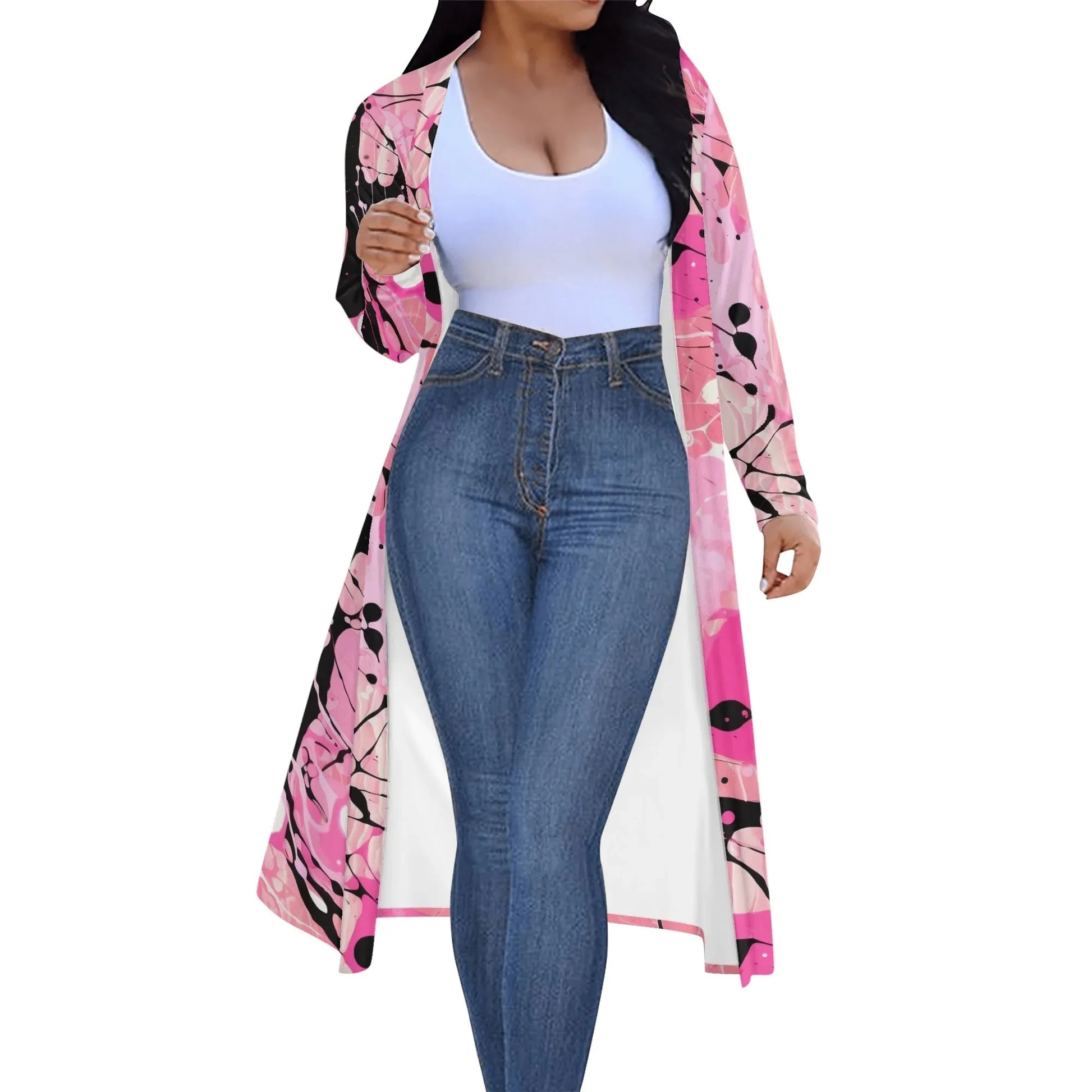 langer-leichter-pink-splash-kimono-cardigan-cardigan-jlr-design-3 - JLR Design