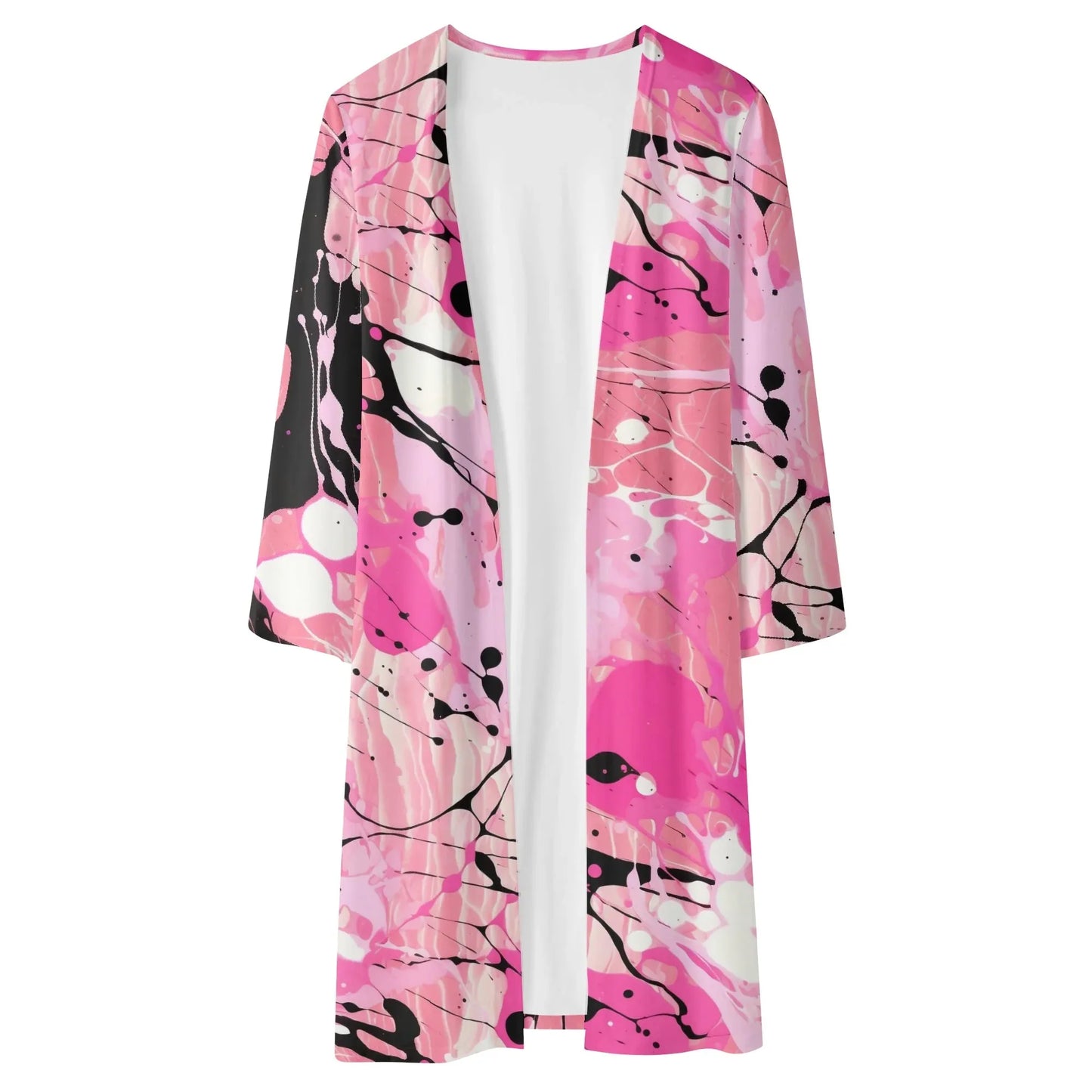 langer-leichter-pink-splash-kimono-cardigan-cardigan-jlr-design-5 - JLR Design