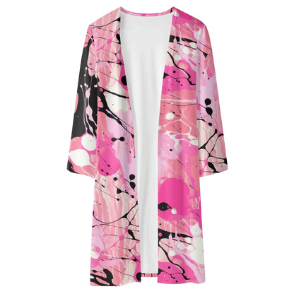 langer-leichter-pink-splash-kimono-cardigan-cardigan-jlr-design-5 - JLR Design