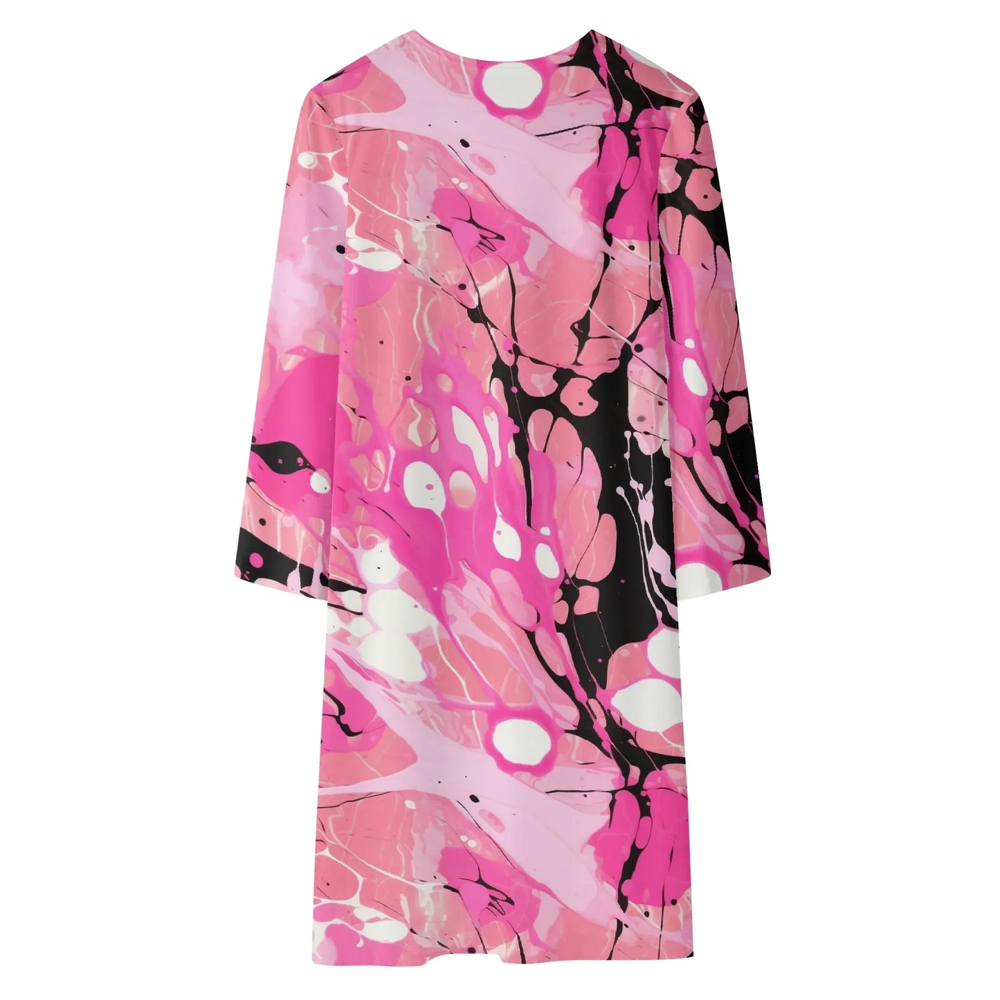 langer-leichter-pink-splash-kimono-cardigan-cardigan-jlr-design-6 - JLR Design