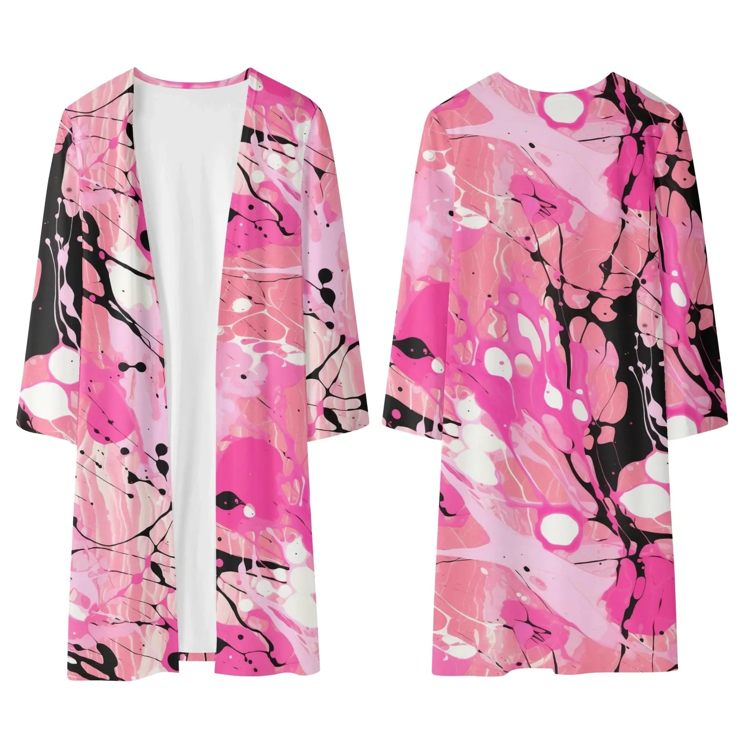 langer-leichter-pink-splash-kimono-cardigan-cardigan-jlr-design-7 - JLR Design