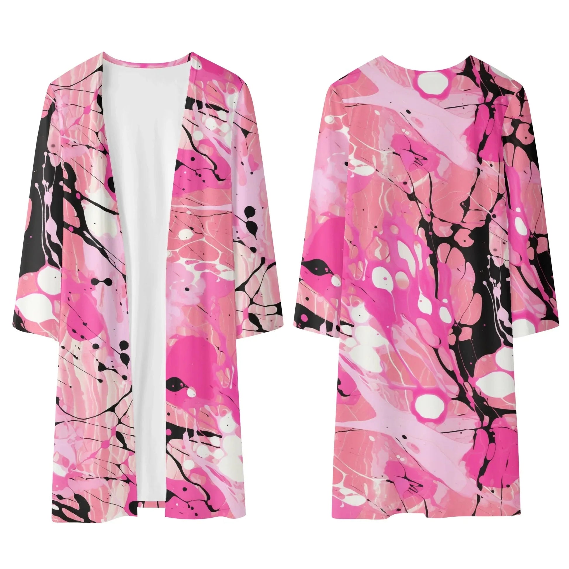 langer-leichter-pink-splash-kimono-cardigan-cardigan-jlr-design-7 - JLR Design