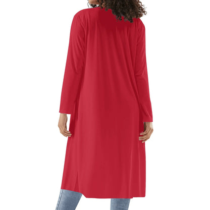 langer-leichter-roter-kimono-cardigan-cardigan-jlr-design-1 - JLR Design