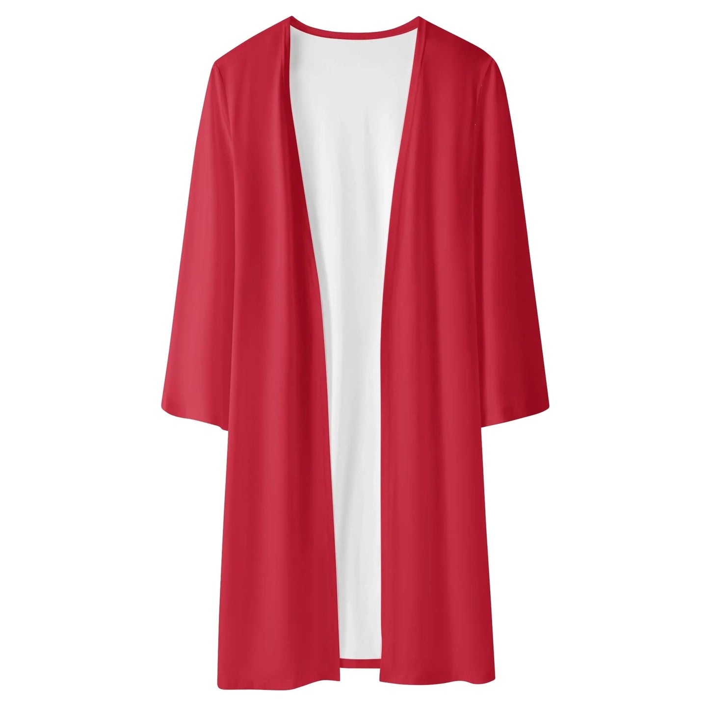 langer-leichter-roter-kimono-cardigan-cardigan-jlr-design-5 - JLR Design