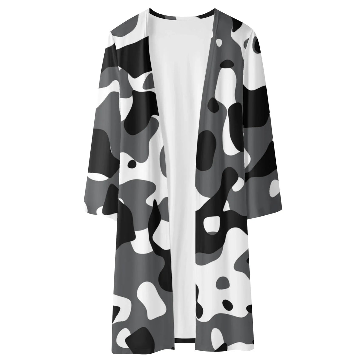 langer-leichter-schwarz-grau-weiss-camouflage-kimono-cardigan-cardigan-jlr-design-jlr-design-de-5 - JLR Design