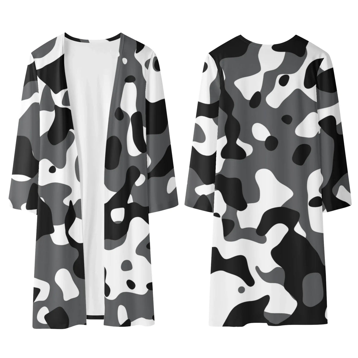 langer-leichter-schwarz-grau-weiss-camouflage-kimono-cardigan-cardigan-jlr-design-jlr-design-de-7 - JLR Design