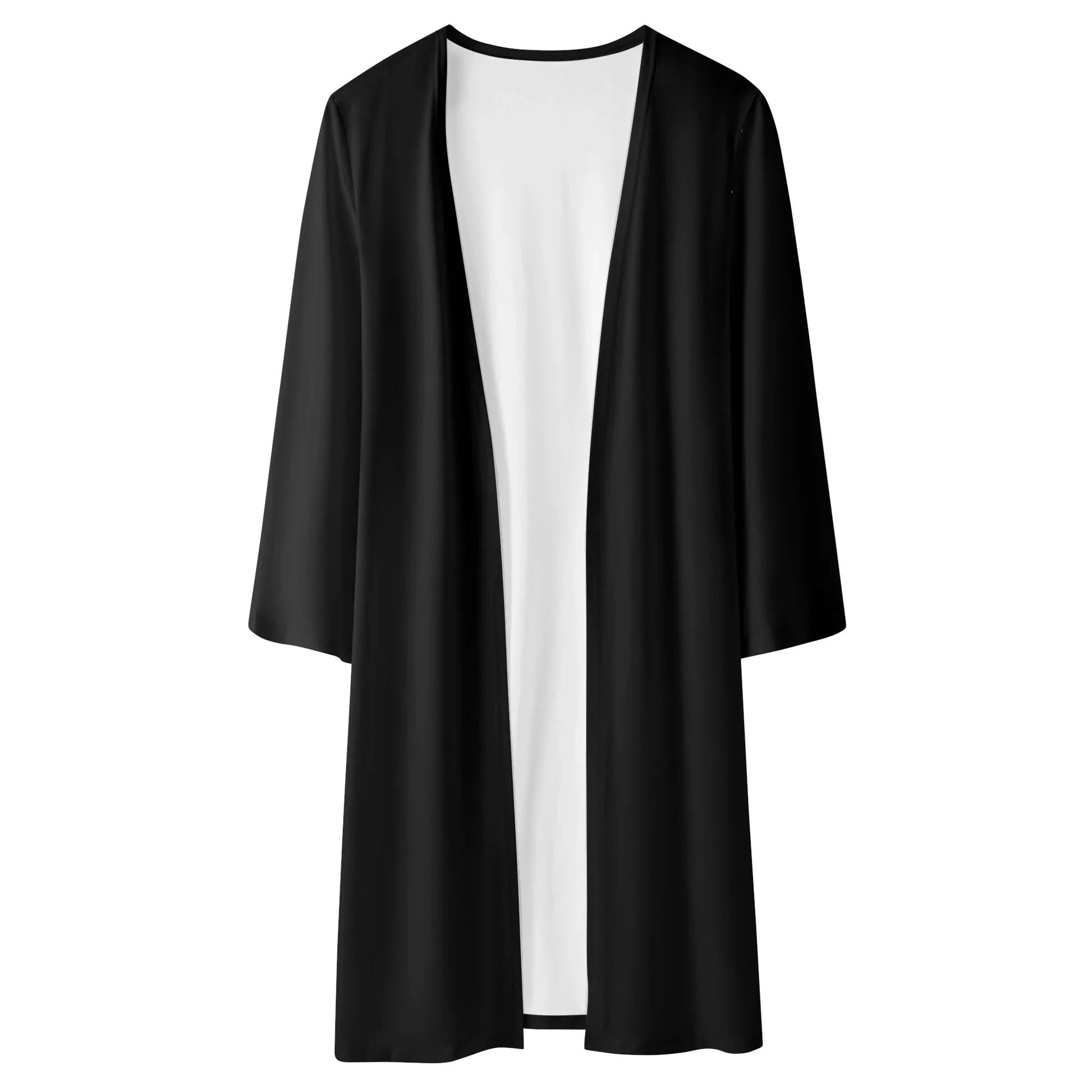langer-leichter-schwarzer-kimono-cardigan-cardigan-jlr-design-5 - JLR Design