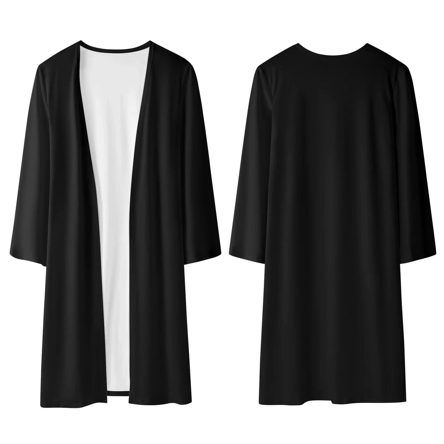 langer-leichter-schwarzer-kimono-cardigan-cardigan-jlr-design-7 - JLR Design