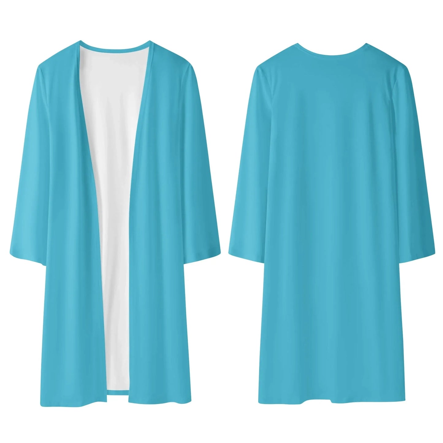 langer-leichter-turkiser-kimono-cardigan-cardigan-jlr-design-7 - JLR Design