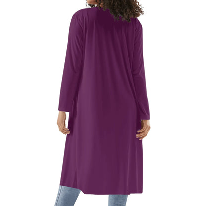 langer-leichter-tyrian-purple-kimono-cardigan-cardigan-jlr-design-1 - JLR Design