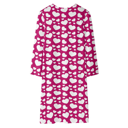 langer-leichter-white-hearts-kimono-cardigan-cardigan-jlr-design-60369 - JLR Design