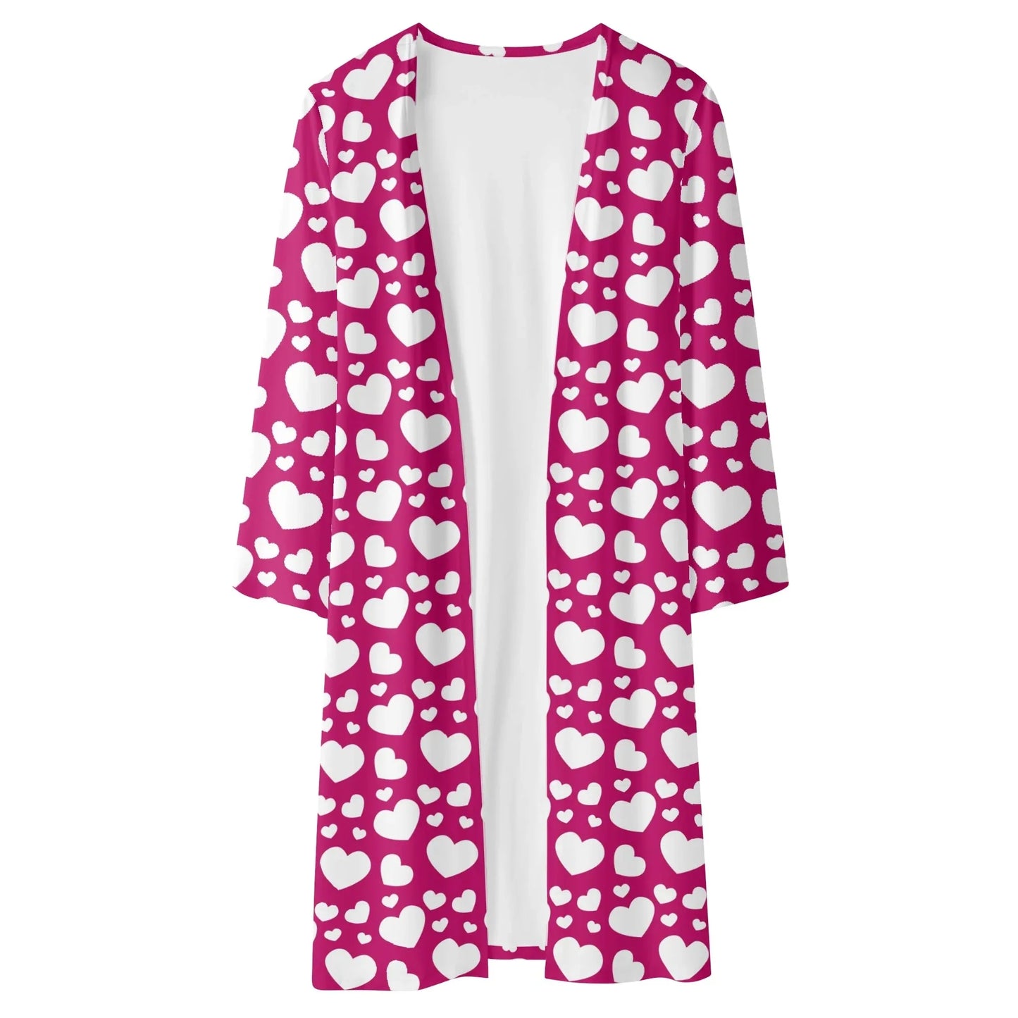 langer-leichter-white-hearts-kimono-cardigan-cardigan-jlr-design-90186 - JLR Design