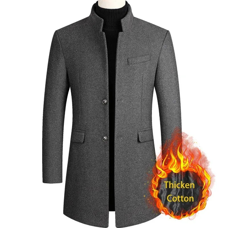 lassiger-herren-wool-blend-mantel-ideal-fur-herbstwinter-mantel-jlr-design-1 - JLR Design