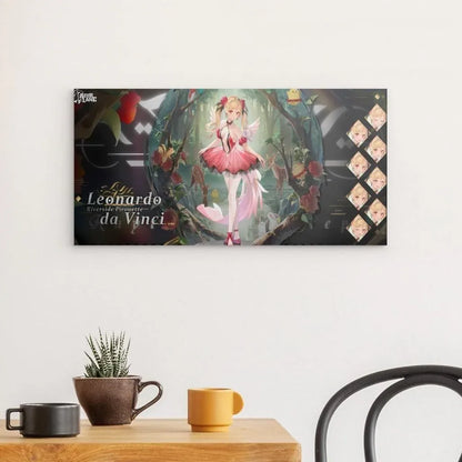 leonardo-da-vinci-riverside-pirouette-azur-lane-poster-poster-jlr-design-2 - JLR Design