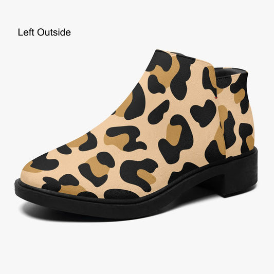 leopard-elegante-reissverschluss-stiefeletten-stiefeletten-jlr-design-1 - JLR Design