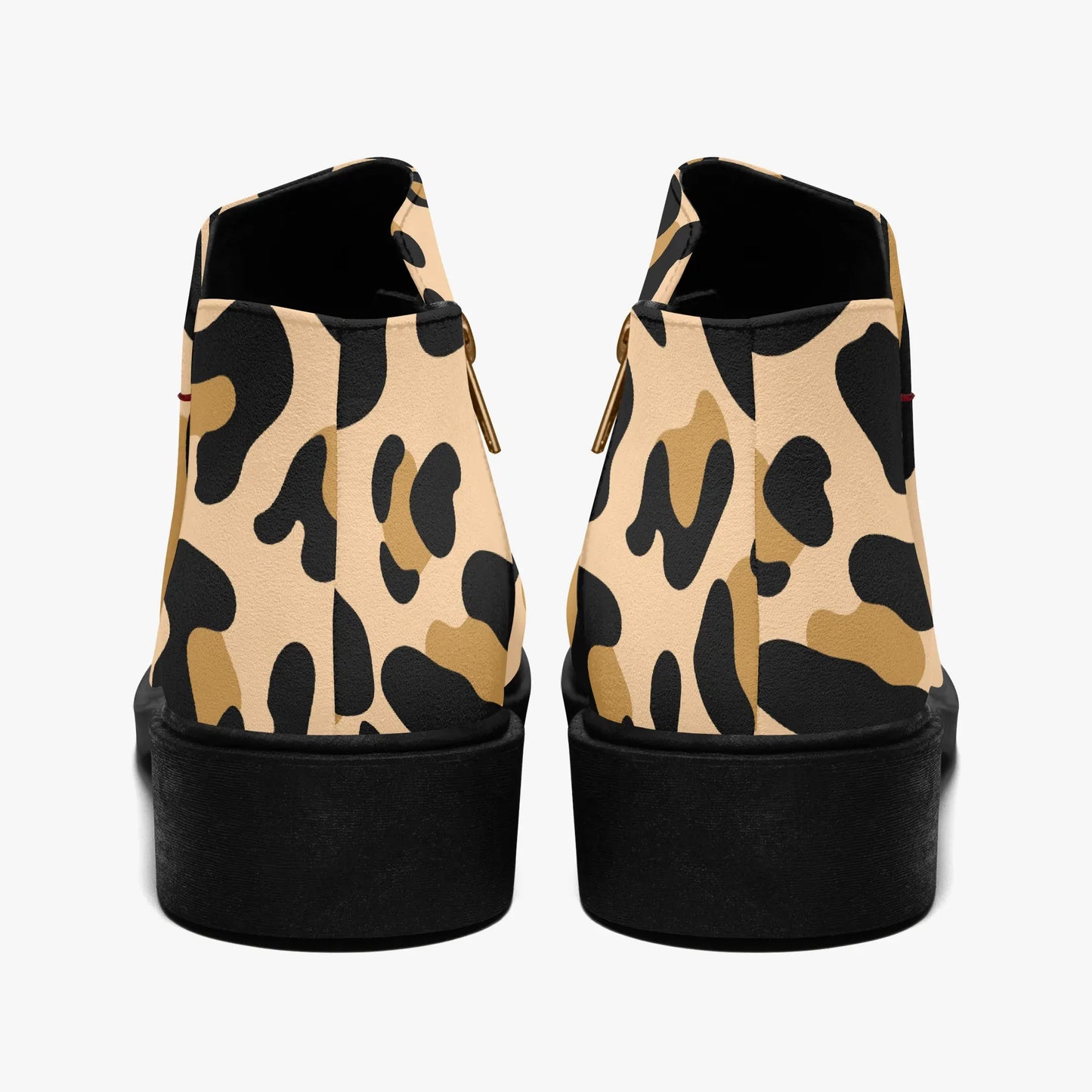 leopard-elegante-reissverschluss-stiefeletten-stiefeletten-jlr-design-2 - JLR Design