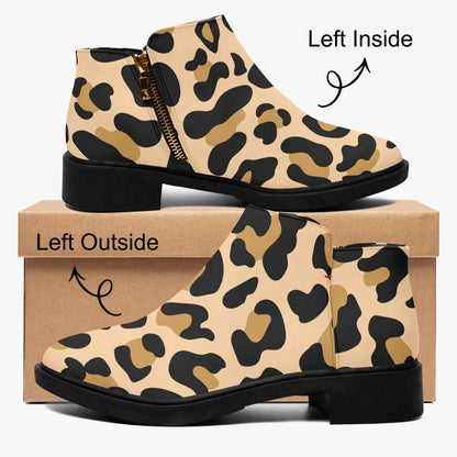 leopard-elegante-reissverschluss-stiefeletten-stiefeletten-jlr-design-4 - JLR Design