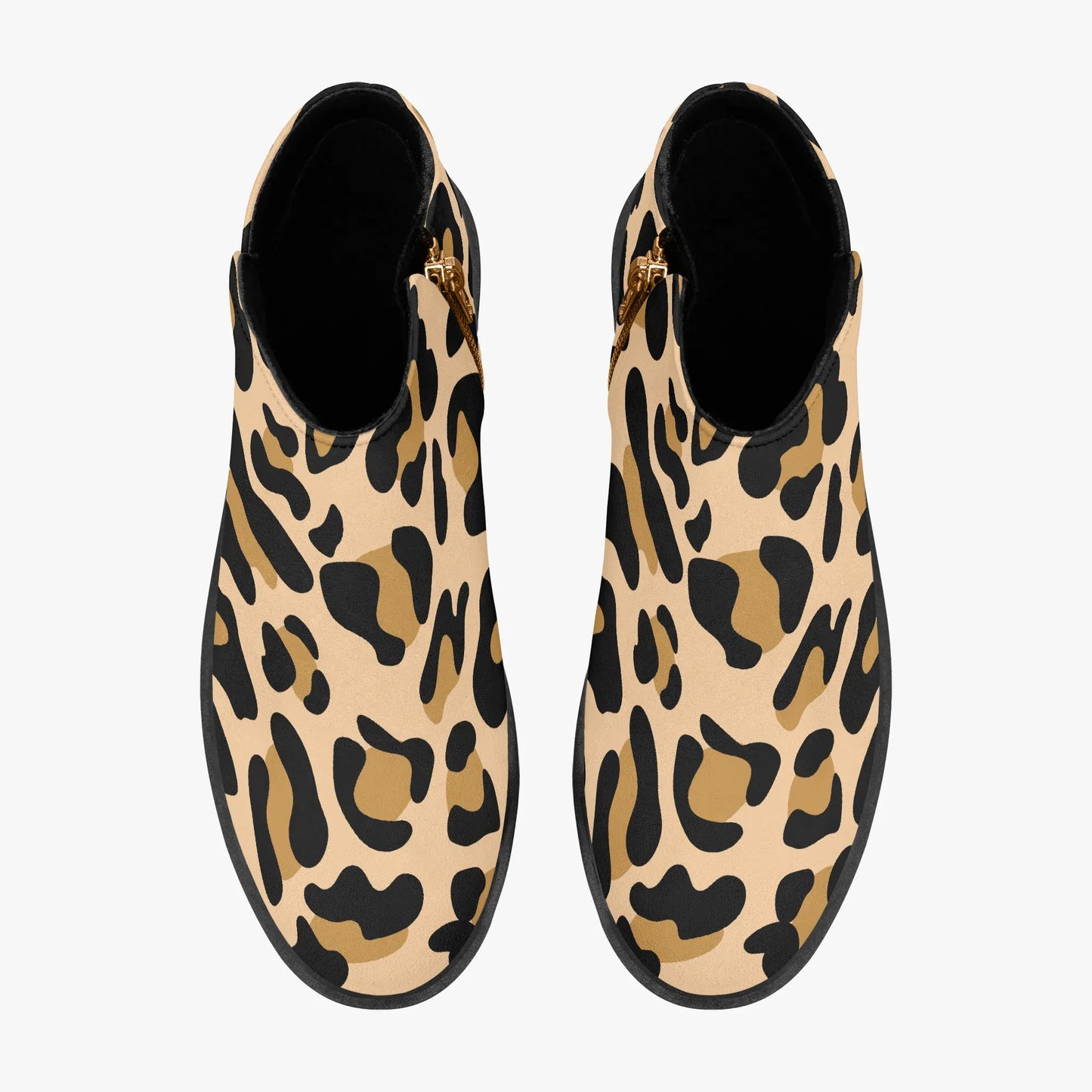 leopard-elegante-reissverschluss-stiefeletten-stiefeletten-jlr-design-7 - JLR Design