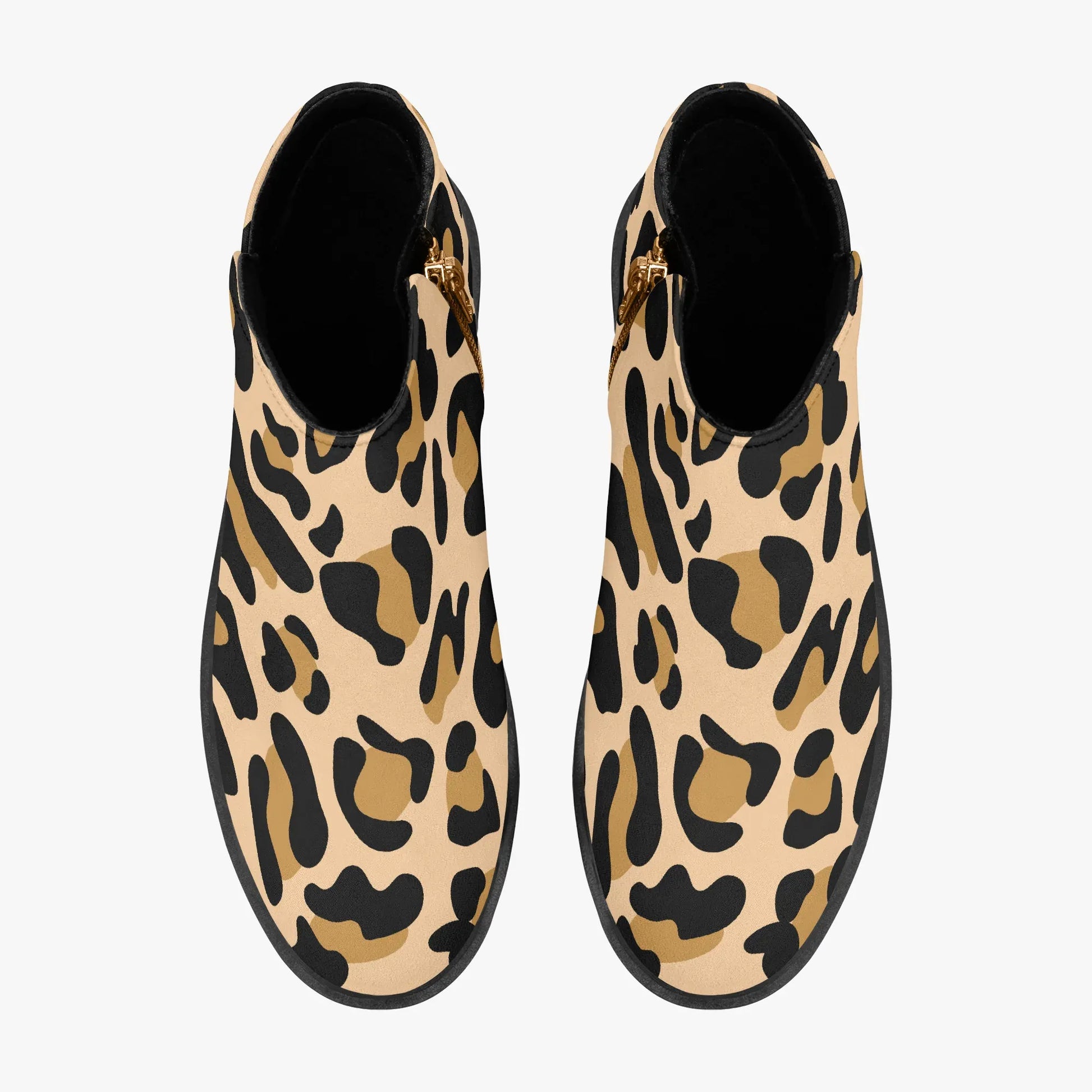 leopard-elegante-reissverschluss-stiefeletten-stiefeletten-jlr-design-7 - JLR Design