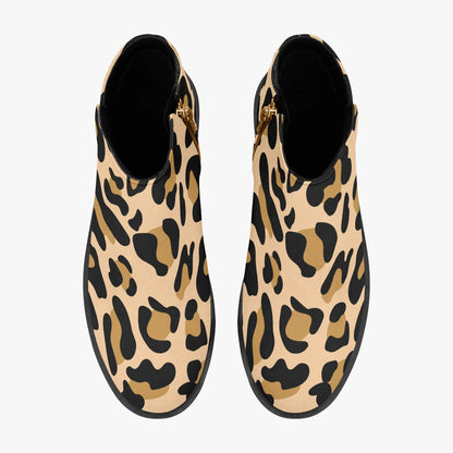 leopard-elegante-reissverschluss-stiefeletten-stiefeletten-jlr-design-7 - JLR Design