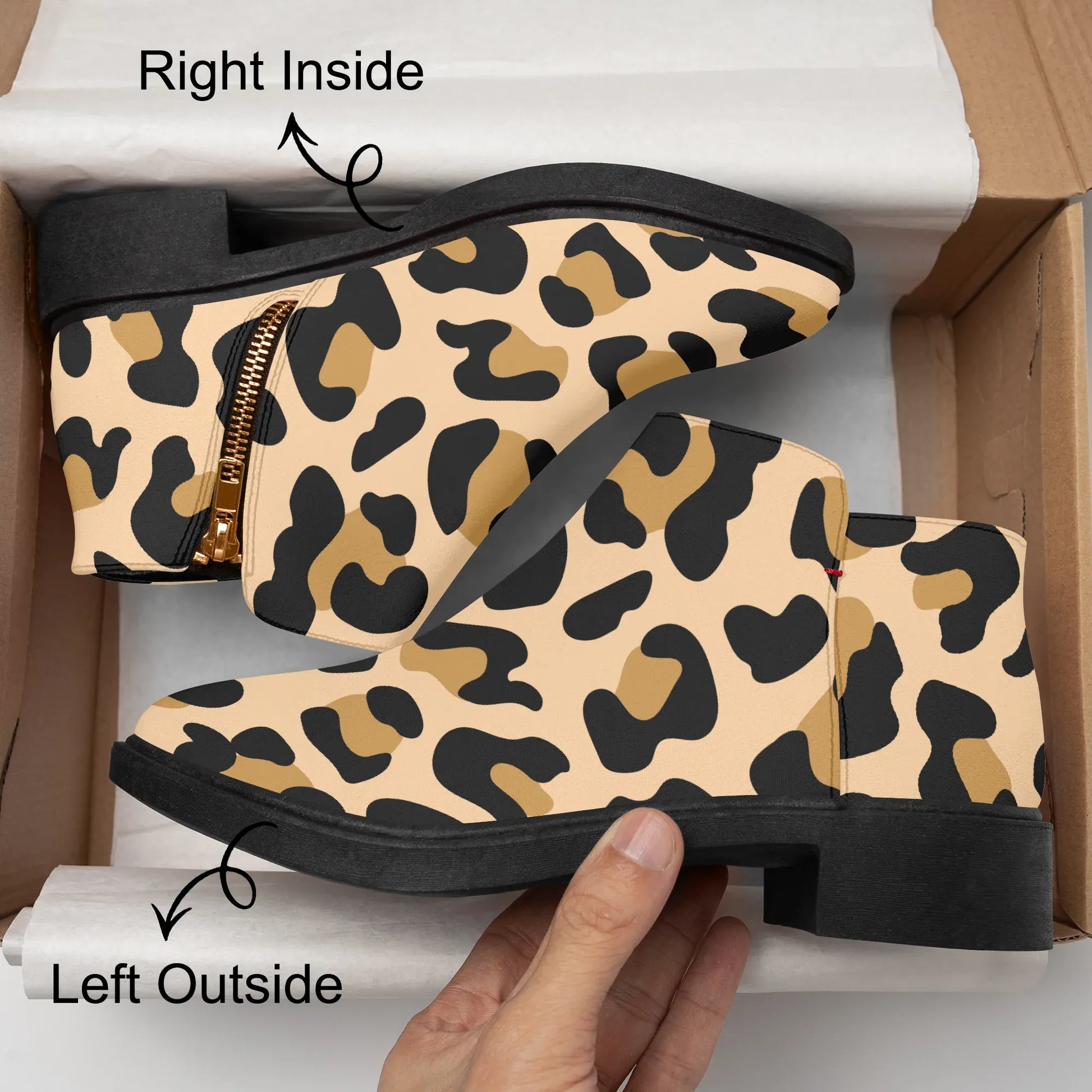 leopard-elegante-reissverschluss-stiefeletten-stiefeletten-jlr-design-8 - JLR Design