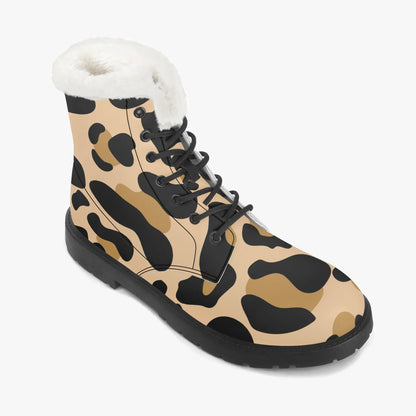 leopard-faux-fur-leder-boots-boots-jlr-design-7 - JLR Design