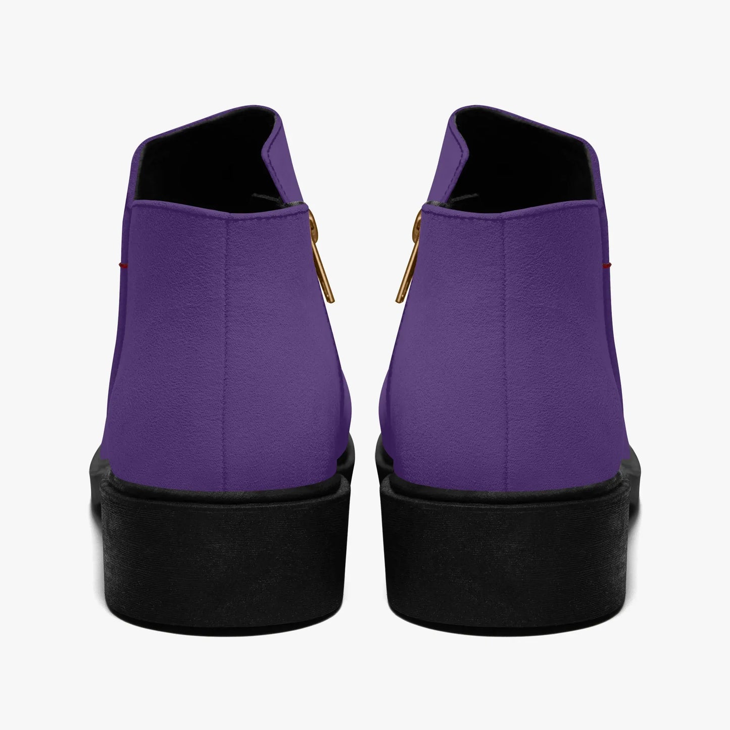 lila-elegante-reissverschluss-stiefeletten-stiefeletten-jlr-design-2 - JLR Design