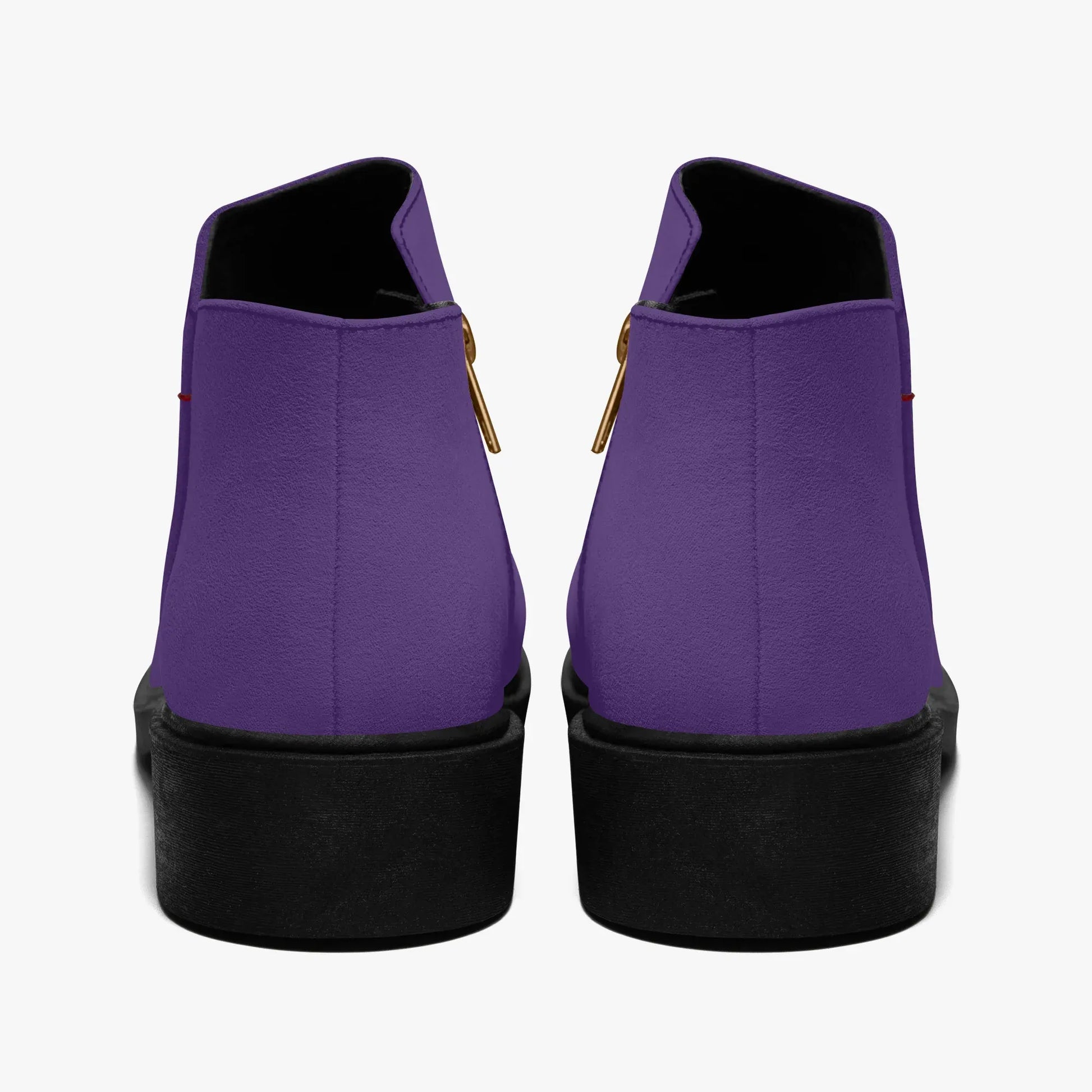 lila-elegante-reissverschluss-stiefeletten-stiefeletten-jlr-design-2 - JLR Design