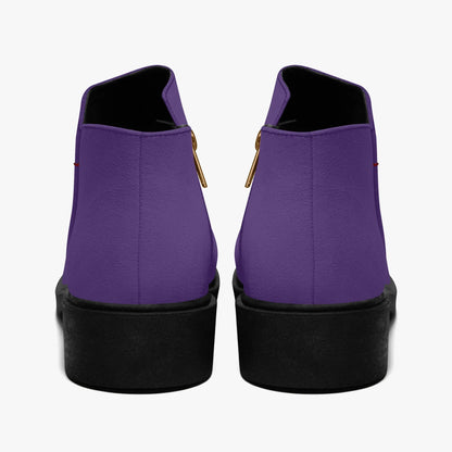 lila-elegante-reissverschluss-stiefeletten-stiefeletten-jlr-design-2 - JLR Design