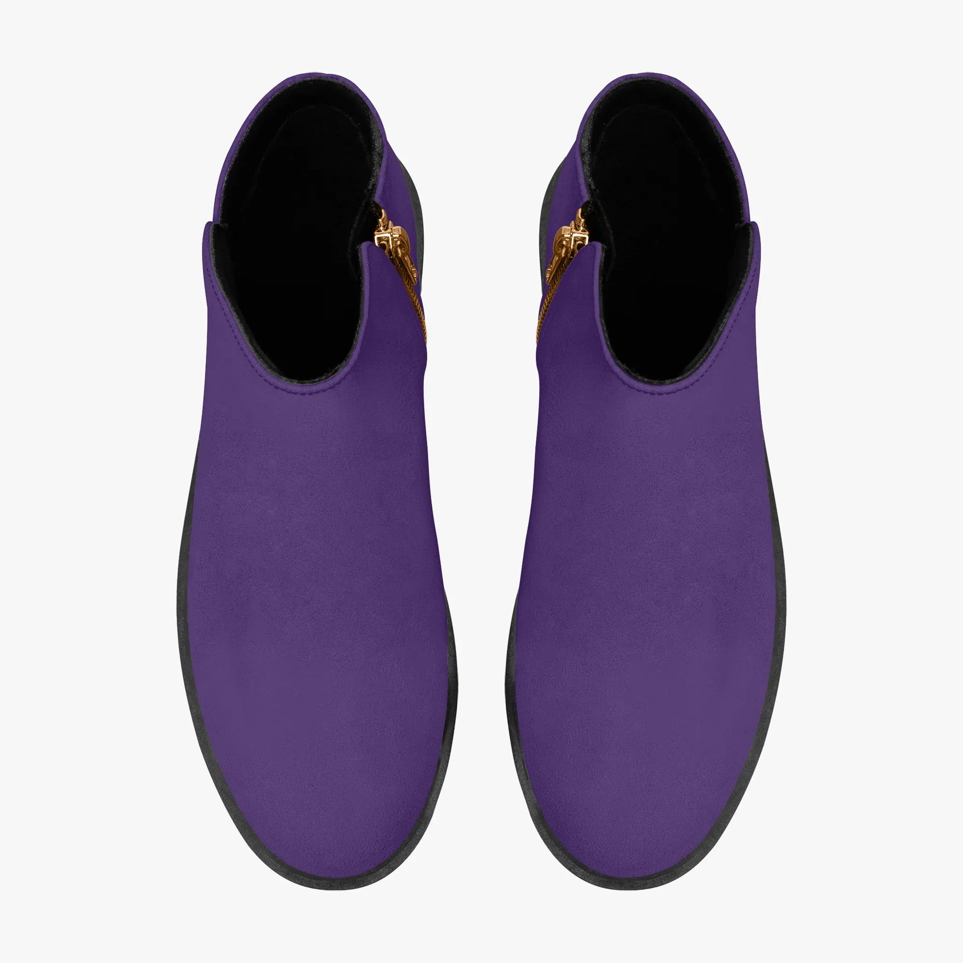 lila-elegante-reissverschluss-stiefeletten-stiefeletten-jlr-design-7 - JLR Design