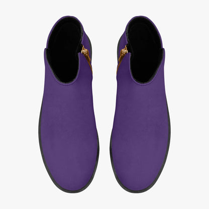 lila-elegante-reissverschluss-stiefeletten-stiefeletten-jlr-design-7 - JLR Design