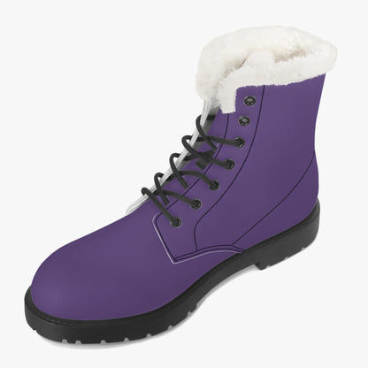 lila-faux-fur-leder-boots-boots-jlr-design-3 - JLR Design
