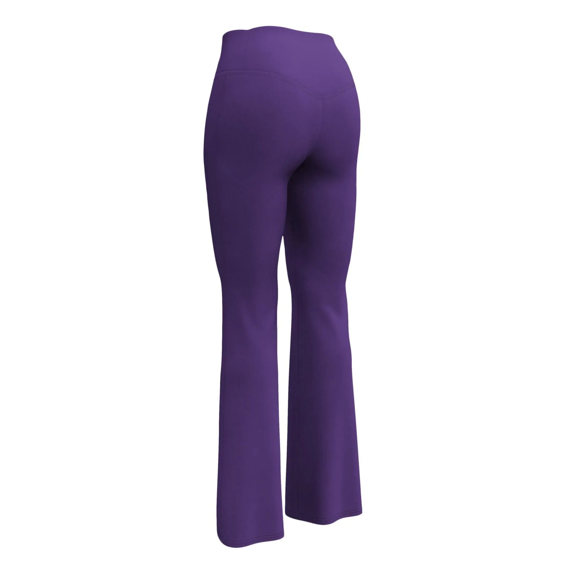 lila-high-waist-flare-leggings-flare-leggings-jlr-design-10 - JLR Design
