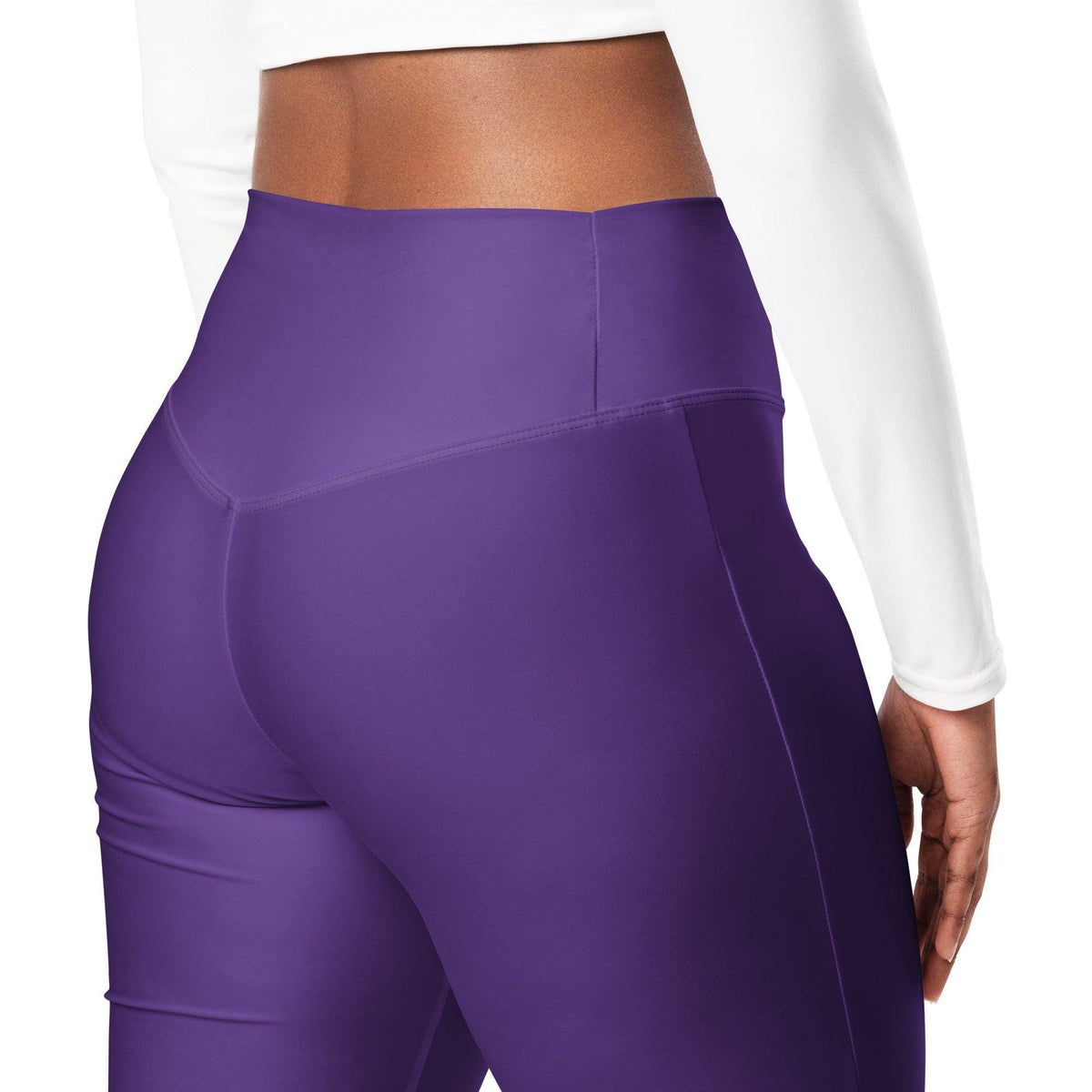 lila-high-waist-flare-leggings-flare-leggings-jlr-design-jlr-design-de-4 - JLR Design