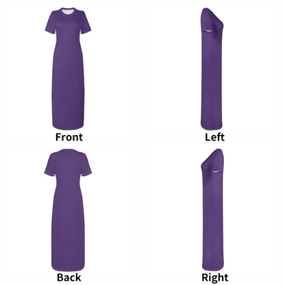 lila-short-sleeve-long-dress-long-dress-jlr-design-7 - JLR Design