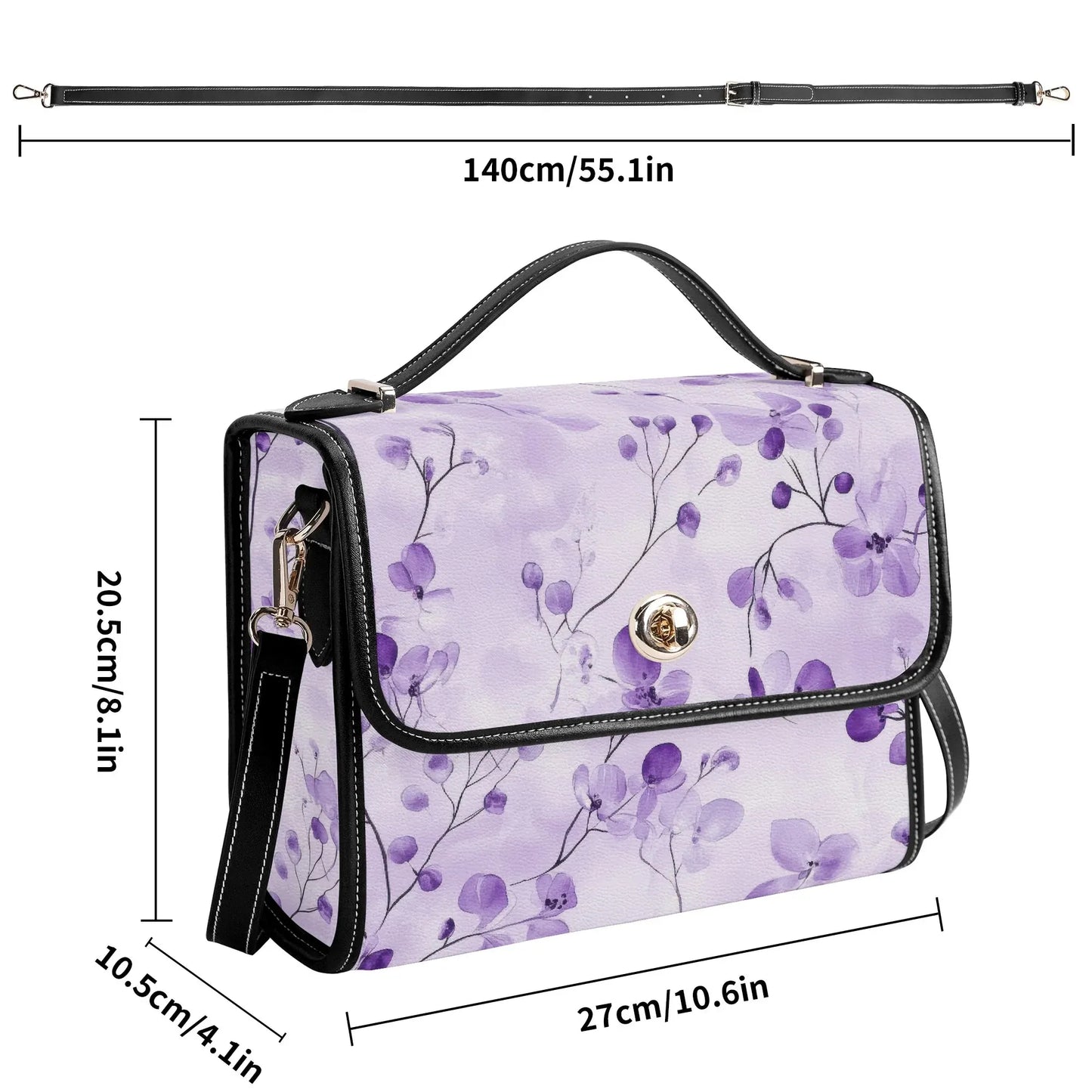 lilac-flowers-v1-satchel-bag-umhangetasche-umhangetasche-jlr-design-8 - JLR Design