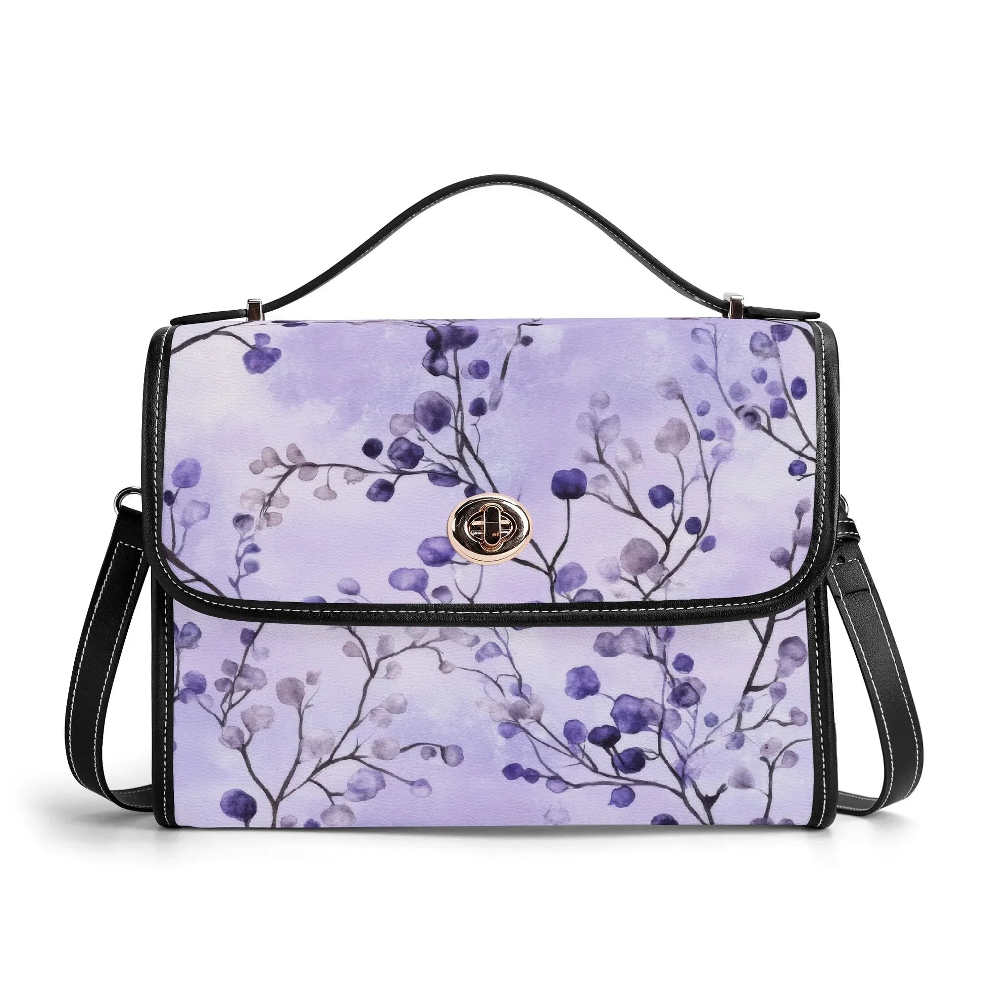 lilac-flowers-v2-satchel-bag-umhangetasche-umhangetasche-jlr-design-1 - JLR Design