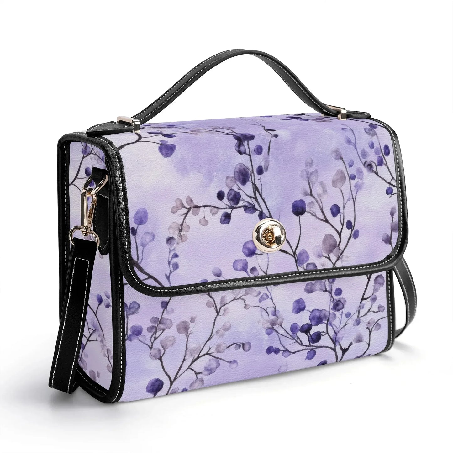 lilac-flowers-v2-satchel-bag-umhangetasche-umhangetasche-jlr-design-2 - JLR Design