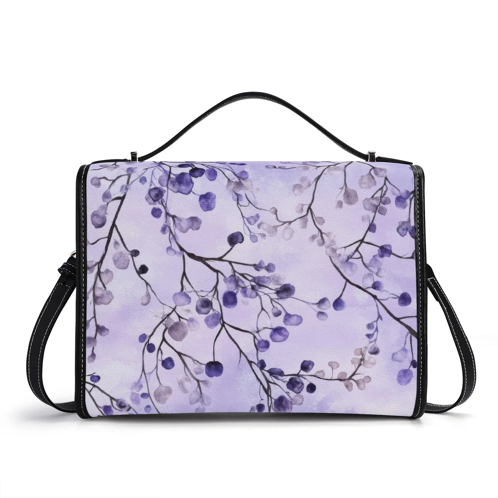 lilac-flowers-v2-satchel-bag-umhangetasche-umhangetasche-jlr-design-3 - JLR Design