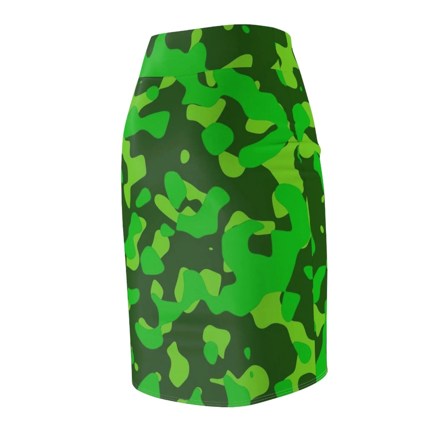 lime-green-camouflage-bleistiftrock-fur-damen-eleganter-mid-waist-rock-mit-stretch-komfort-bleistiftrock-jlr-design-6 - JLR Design