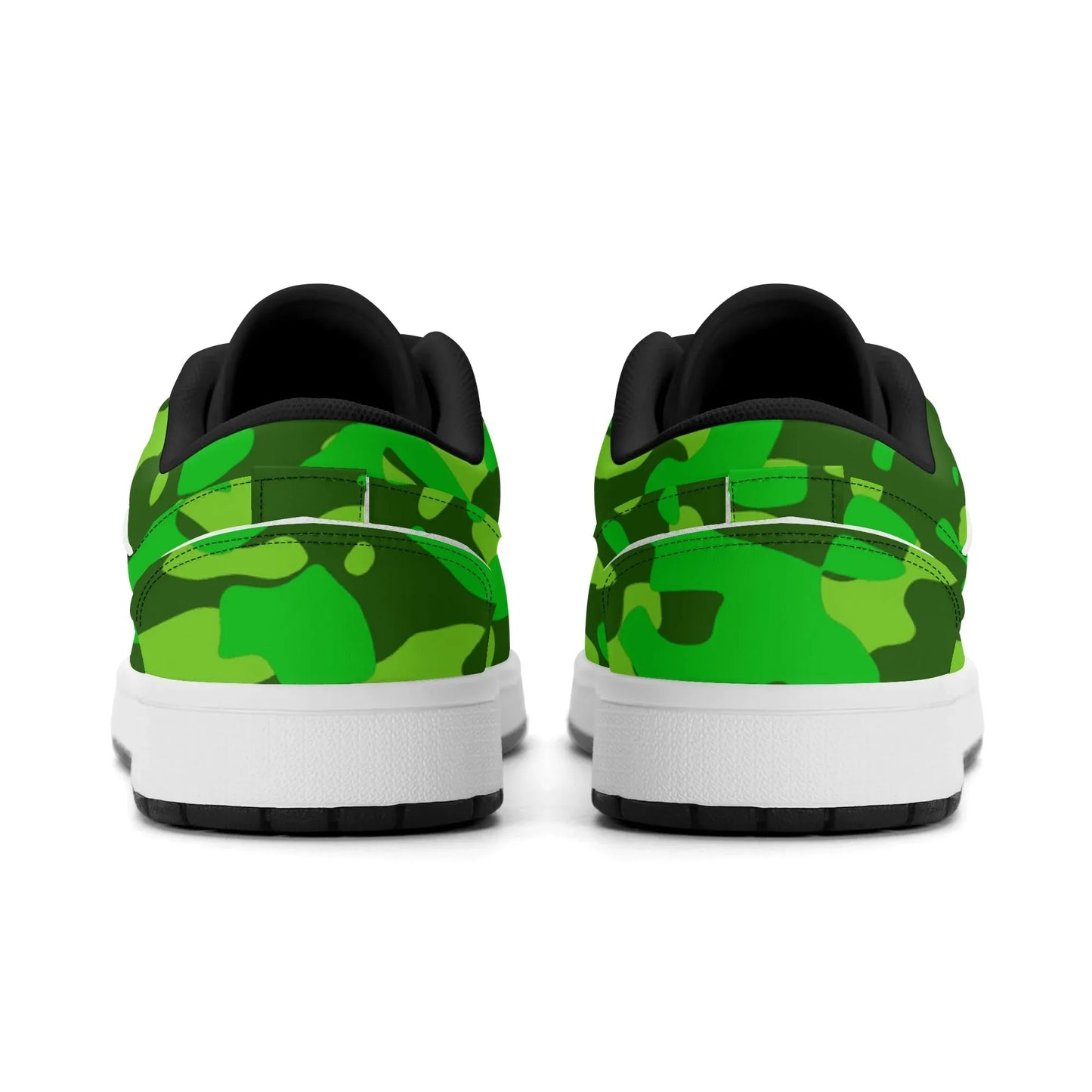 lime-green-camouflage-low-top-leder-sneaker-fur-damen-sneaker-jlr-design-13 - JLR Design