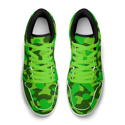 lime-green-camouflage-low-top-leder-sneaker-fur-damen-sneaker-jlr-design-14 - JLR Design