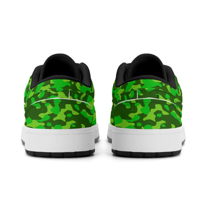 lime-green-camouflage-low-top-leder-sneaker-fur-herren-sneaker-jlr-design-13 - JLR Design