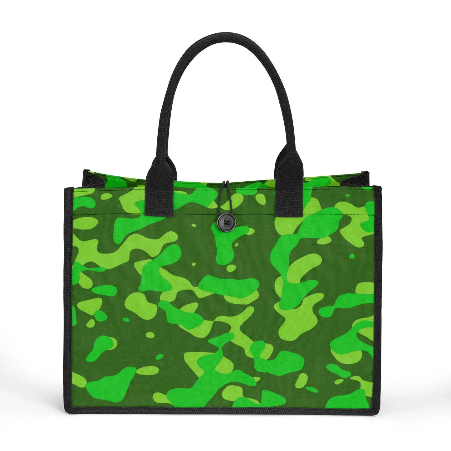 lime-green-camouflage-premium-canvas-shopper-tasche-einkaufstasche-jlr-design-1 - JLR Design