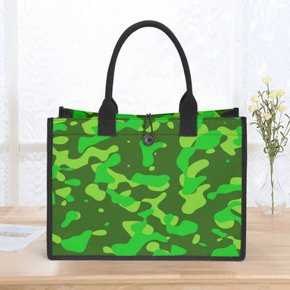 lime-green-camouflage-premium-canvas-shopper-tasche-einkaufstasche-jlr-design-5 - JLR Design
