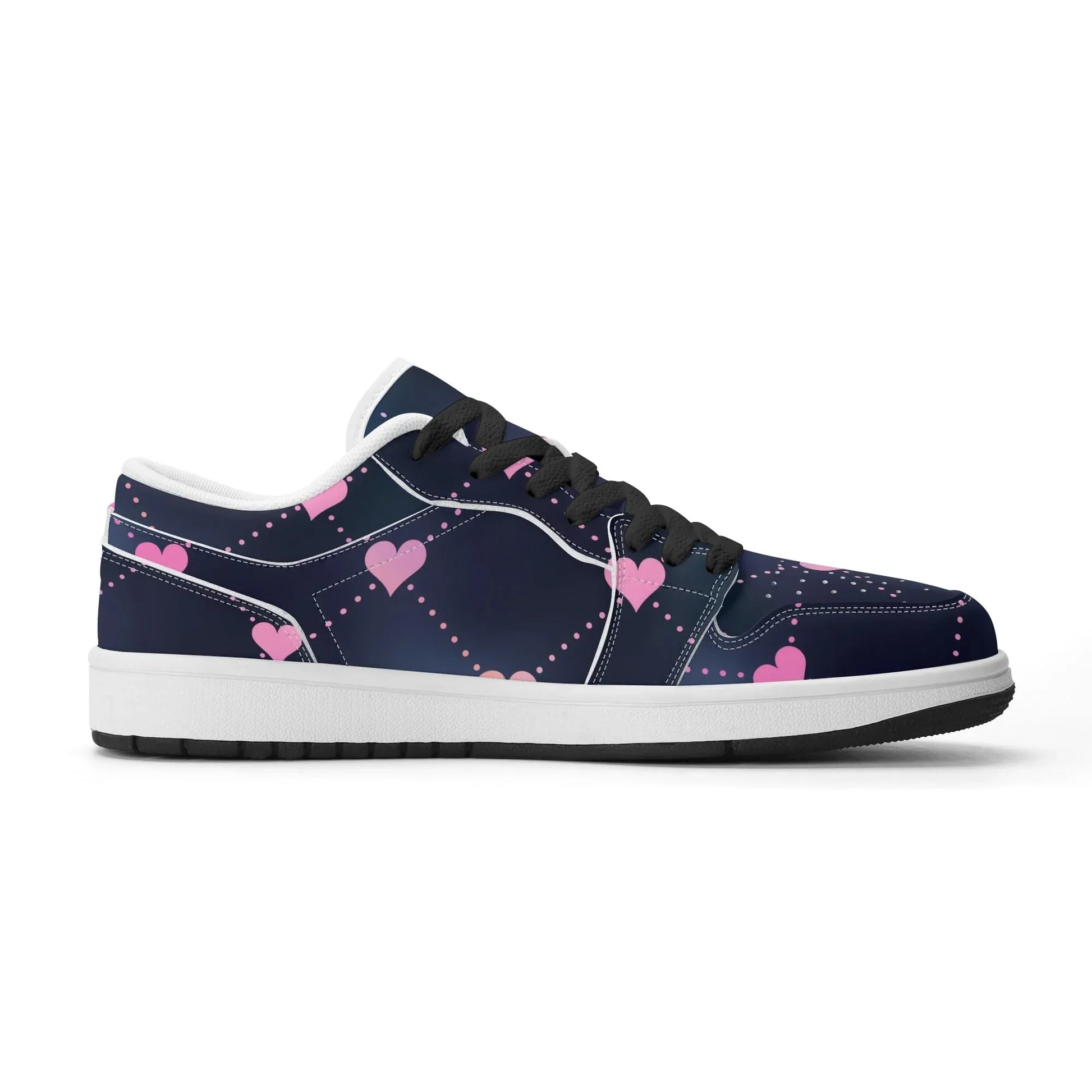 lined-hearts-low-top-leder-sneaker-fur-damen-sneaker-jlr-design-3 - JLR Design