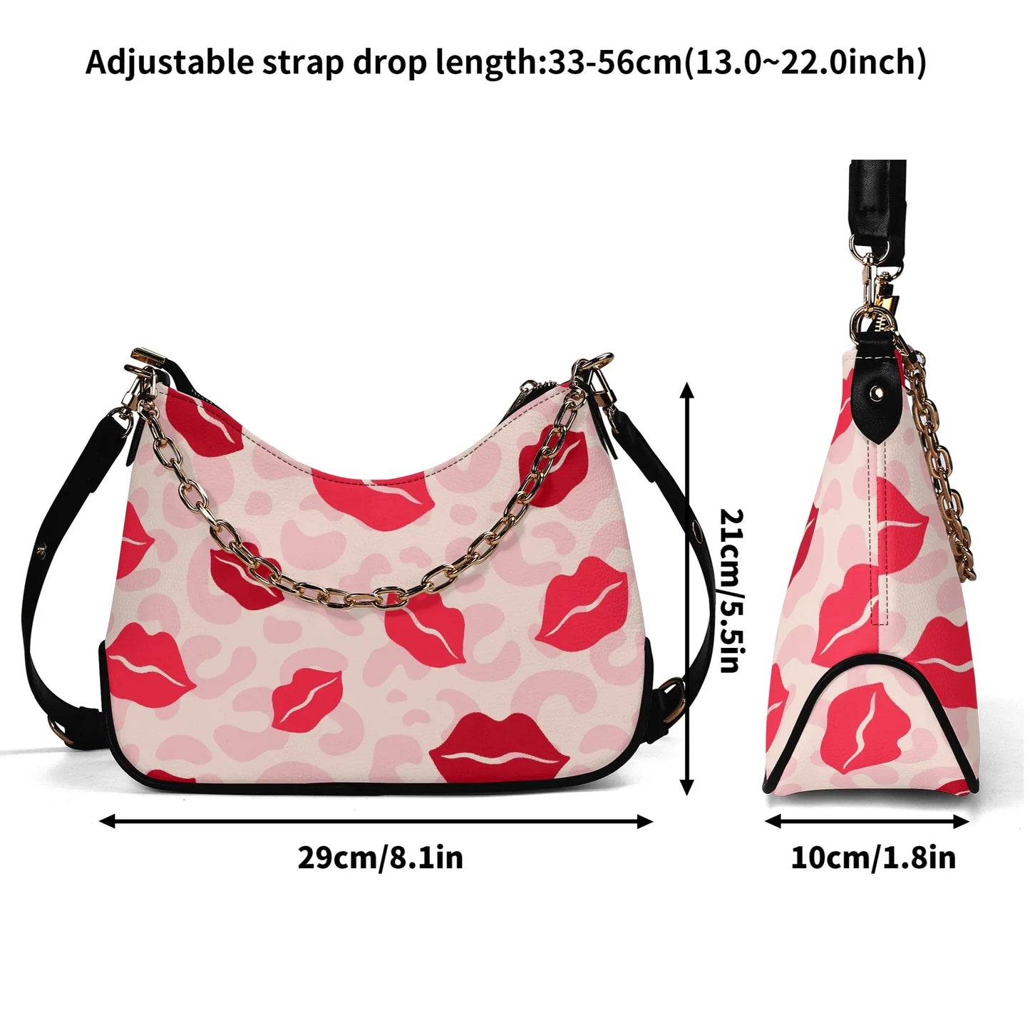 lips-elegante-umhangetasche-mit-kette-umhangetasche-jlr-design-7 - JLR Design