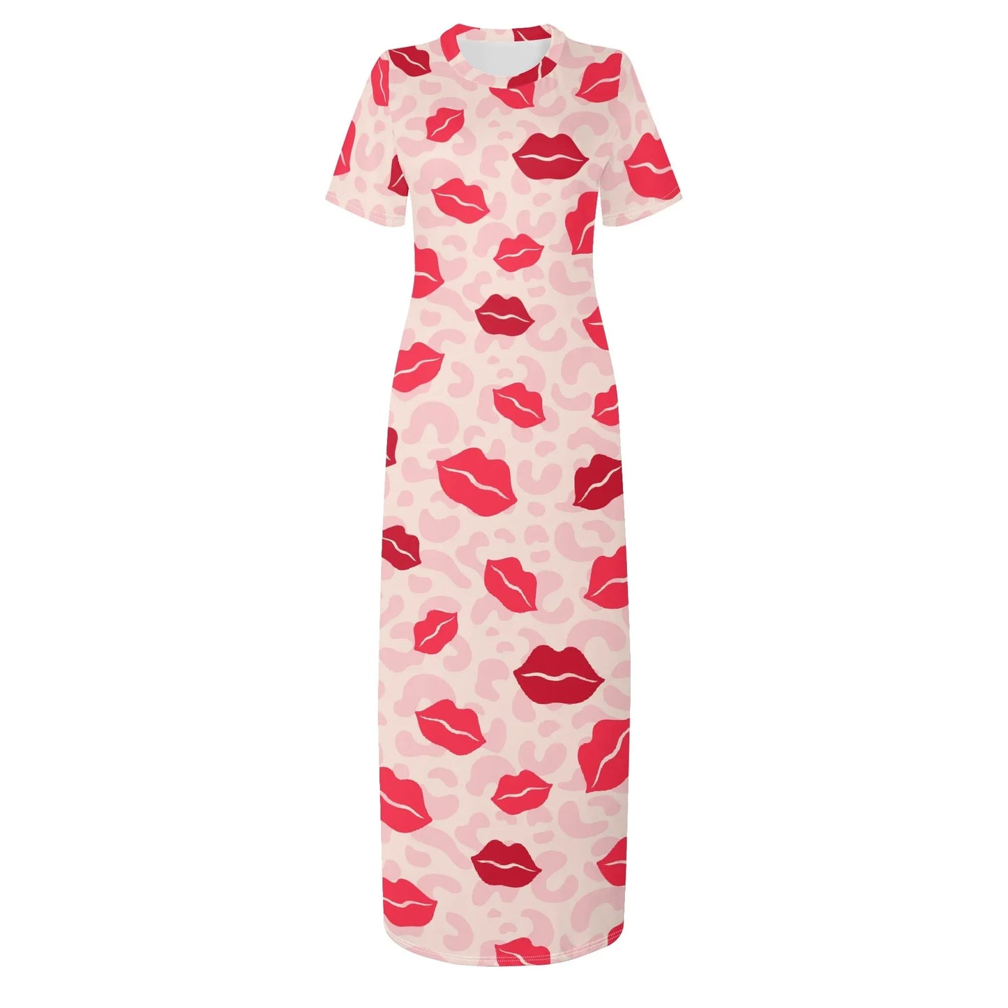 lips-short-sleeve-long-dress-long-dress-jlr-design-3 - JLR Design