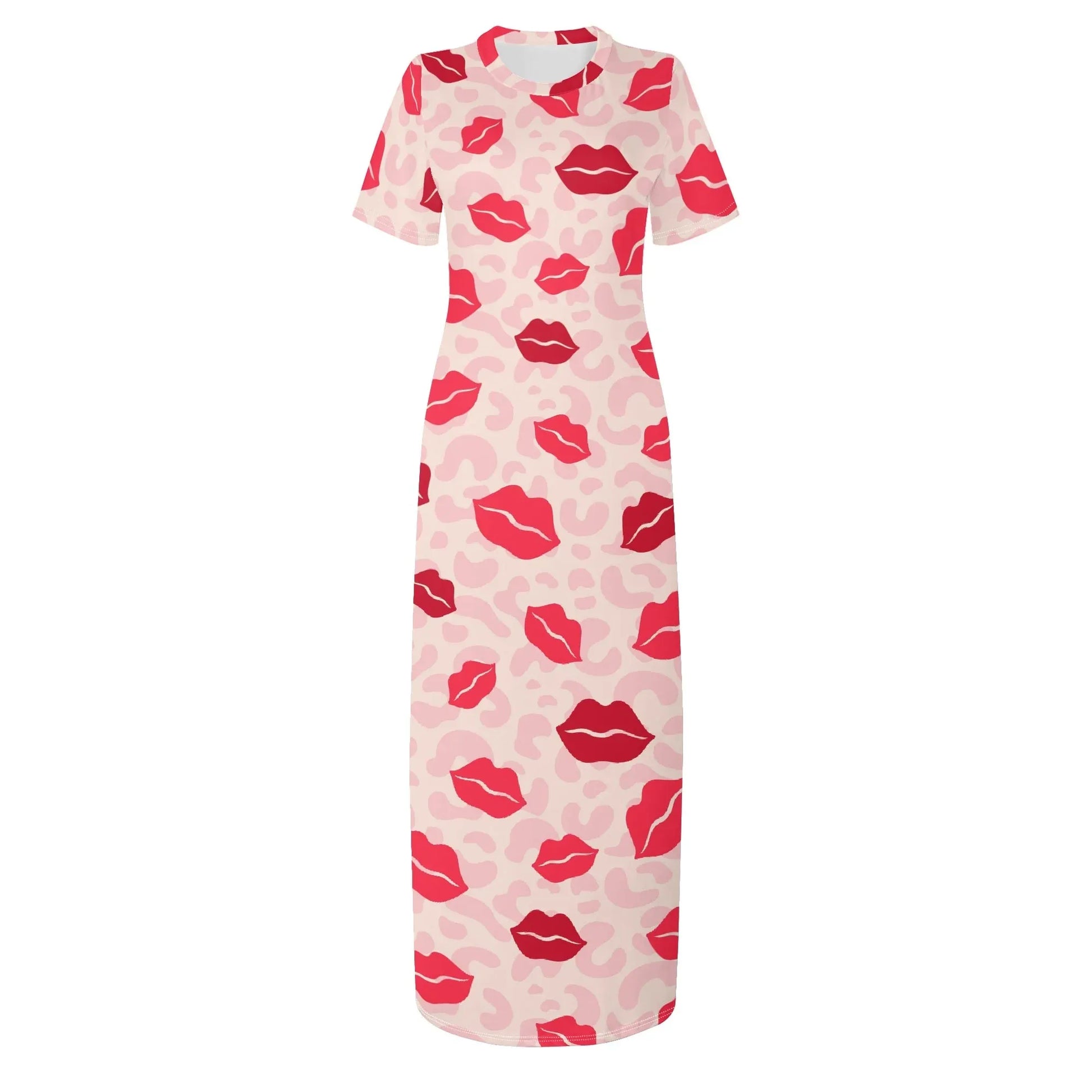 lips-short-sleeve-long-dress-long-dress-jlr-design-3 - JLR Design